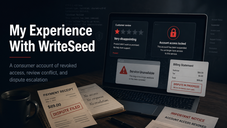 My Experience With WriteSeed: Why I No Longer Recommend It